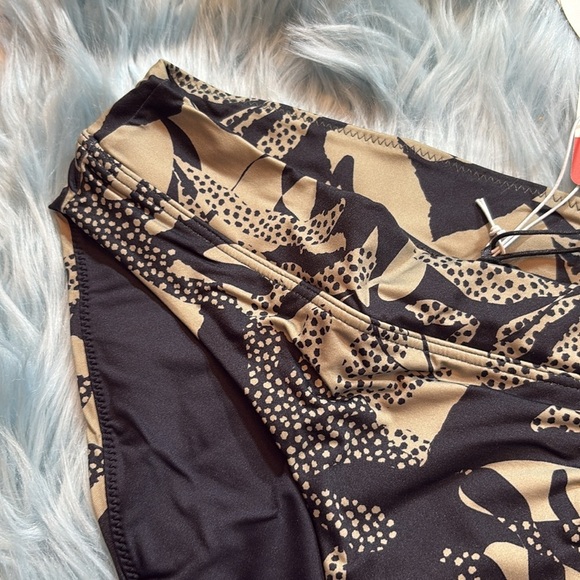 NWT Prana Summer Wave Bikini Bottom in Seaside sz M - Picture 2 of 10